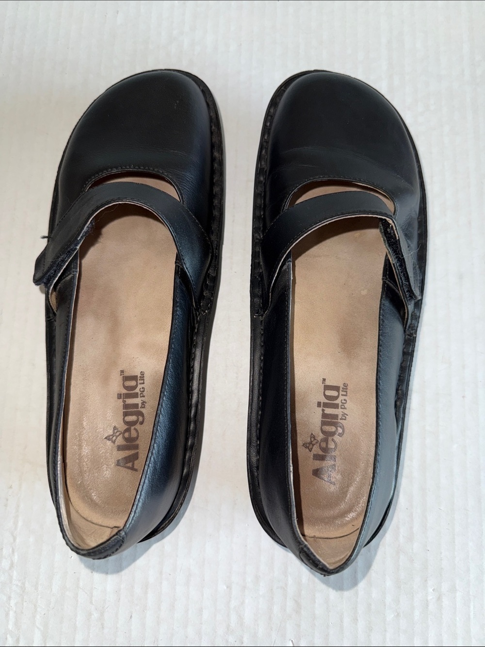 Alegria Paloma Black Nappa Mary Jane Shoes - Picture 9 of 12